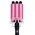 thumbnail image 3 of Tenaza Rizador de Cabello Importacion  3 Barriles Temperatura Ajustable Rosa, 3 of 3