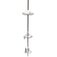 Home Basics 3 Tier Tension Rod Shower Caddy