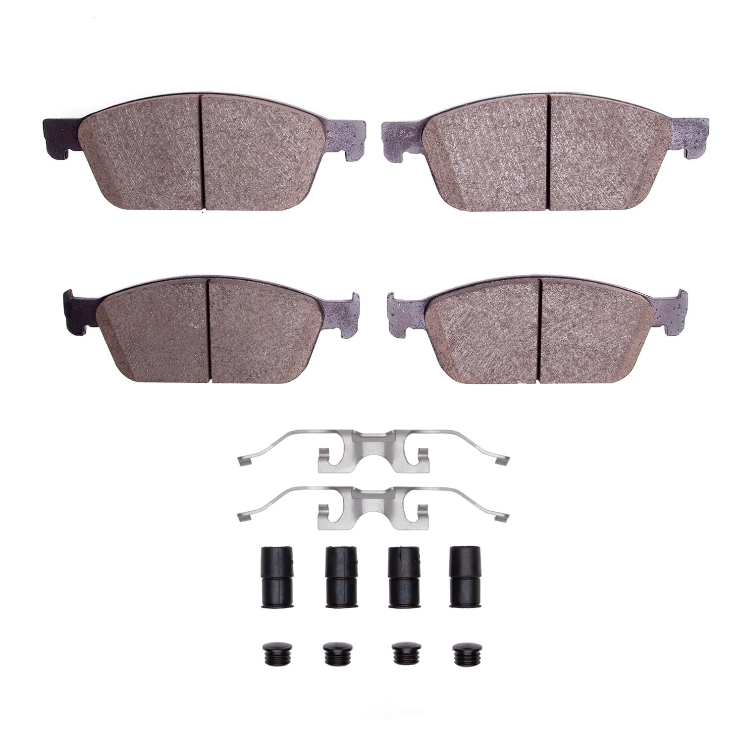 Dynamic Friction Company 1551-1771-01 DFC 5000 Advanced Brake Pads - Ceramic and Hardware Kit - OE
