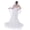 White, variant on Aellinatey Luxurious Tulle Bridal Veils With 3D Blossoms Pearls Decors For Formal Occasion