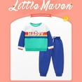 thumbnail image 7 of GYRATEDREAM 2-7T Toddler Baby Boy Fall Winter Outfits Crewneck Sweatshirt Casual Pants 2Pcs Clothes Set, 7 of 7