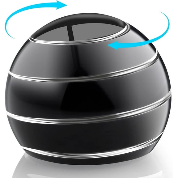 Fidget Spinner Desktop Toys 1.54" in Black - Kinetic Spinning Ball for Anxiety & ADHD Relief