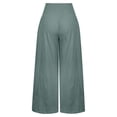 thumbnail image 5 of ADSSDQ Women's Wide Leg Palazzo Lounge Pants with Pockets Light Weight Loose Comfy Casual Pajama Pants 2024 Gray L, 5 of 7