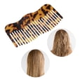 thumbnail image 5 of Unique Bargains 1 Pc Irregular Simplicity Hair Comb Brown Acetate Sheet, 5 of 5