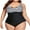 Stripe, variant on Zenbriele Womens Plus Size Ruched One Piece Swimsuits Tummy Control Bathing Suits Beach Swim Wear