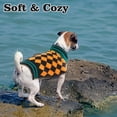 thumbnail image 6 of PUMYPOREITY Turtleneck Dog Sweater, Halloween Pullover Knitwear Vest Jumper Coat for Small Medium Dogs, Warm Casual Doggy Crochet Clothes for Fall Winter Cold Weather, 6 of 8