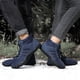 thumbnail image 4 of Botas Nieve Tobilleras Unisex Antideslizantes Impermeables Con Cordones para Hombres Y Mujeres (azul Oscuro 43), 4 of 9