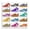 Vintage Sneaker Collage Gallery, variant on Stupell Industries Eclectic Black Floating Frame Canvas Art, 18 x 18, by Ziwei Li