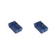 thumbnail image 1 of Sonducket Cajas de joyería coloridas con paquete Bowknot Caja de transporte para collares Embalaje de joyas Autoensamblaje Presente Azul oscuro Azul oscuro 2Conjunto, 1 of 6