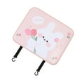 thumbnail image 2 of Car Back  Kick Pad PU Leather Back  Kick Protector Cover Dust  Protective  Back Kick Mat Protector Cover for Vehicle, 2 of 8