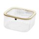 thumbnail image 4 of Mini bote de basura de escritorio Mini caja de almacenamiento de escritorio Contenedor de basura Cesta de basura para Blanco153x153x83cm, 4 of 9