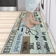 thumbnail image 4 of Farmhouse Kitchen Rug Sets of 2 Piece Non Slip Kitchen Rugs and Mats Washable Kitchen Mats for Kitchen Floor Mat Carpet Runner Rugs for Hallway Laundry Decor 17\u201dx30\u201c+17'''' X 47'''', 4 of 6