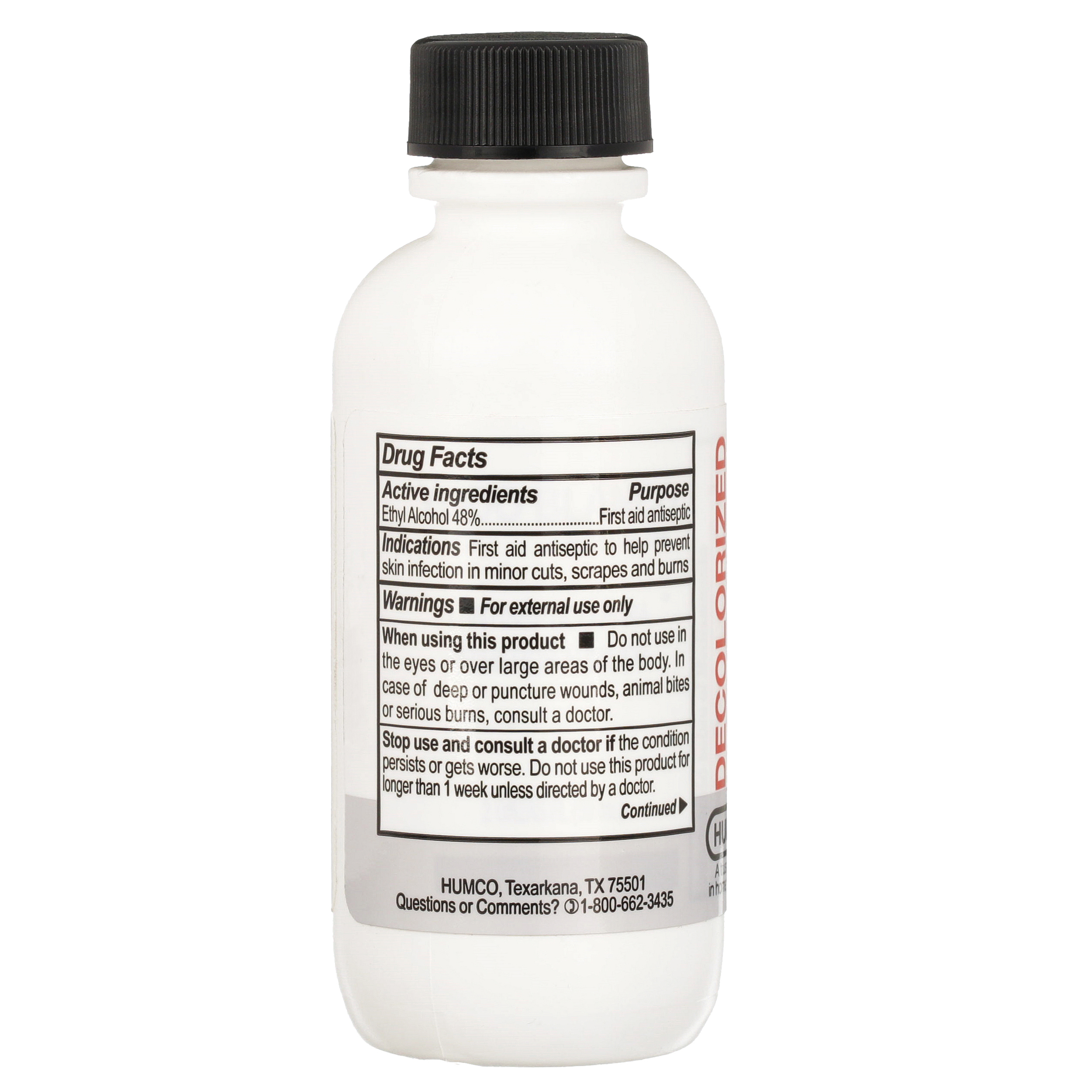 Humco, Liquid Iodide Tincture, Decolorized, Antiseptic, 2 fl. oz. - image 2 of 10