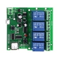 thumbnail image 1 of eWeLink Smart Remote Control Wireless Switch Universal Module 4-Channel DC 5V 12V 32V Wifi Switch Timer Mobile App Remote Control Supports Alexa Google Home Voice Control Smart Home, 1 of 8