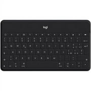 Keys-To-Go Super-Slim and Super-Light Bluetooth Keyboard for iPhone, iPad, and Apple TV - Black - Wireless Connectivity - Bluetooth - Tablet, Smartphone, Smart TV, Tablet, Sma | Bundle of 2 Each