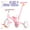 Pink, variant on KORIMEFA 5 in 1 Toddler Bike with Parent Push Handle for Ages 2-4 Years Old Boy Girl Toddler Tricycle Kids Balance Bike Baby Tricycle, Pink