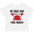 thumbnail image 3 of Inktastic My Great Aunt Loves Me Boys or Girls Toddler T-Shirt, 3 of 5