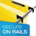 thumbnail image 2 of Pendaflex SureHook Hanging Folders, Legal Size, 1/5-Cut Tab, Yellow, 20/Box (615315YEL), 2 of 6