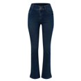thumbnail image 4 of High Waist Flared Bootcut Jeans Winter Warm Trousers Stretchy Comfort Fit Wide Leg Flare Pants For Casual Wear, 4 of 6