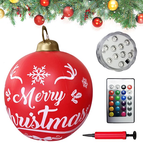 Adornos Navideños Nuevo Decoraciones Navideñas Al Aire Libre 24 Pulgadas Con