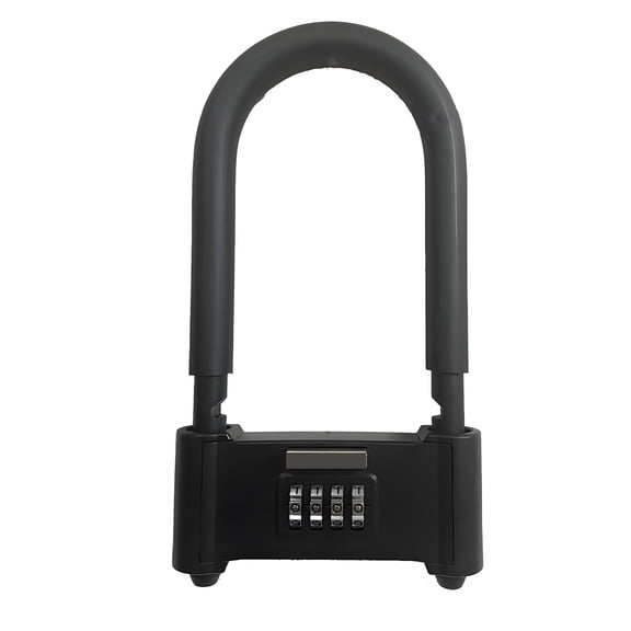 ZHZFKQ Bike Lock，Heavy Duty Anti Theft Combination Lock,Waterproof Corrosion Resistant U Lock