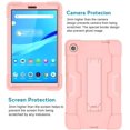 thumbnail image 3 of Mignova for Lenovo Tab M8 8.0 Inch Case,Hybrid Three Layer Full-Body Shockproof Armor Defender Full-Body Rugged Protective Case Cover with Stand for Lenovo Tab M8/M8 Smart Tab 8.0 Tablet (Rose Gold), 3 of 7