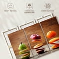 thumbnail image 6 of Elephant Stock Sliced Fruits Wall Art - Horizontal Multi Panel Canvas - Kitchen Wall Decor - Food And Drink Multi Panel - Beige And Green Decor - 33" x 20", 6 of 8