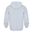 thumbnail image 5 of Mens Hoodies Casual Solid Color Plush Half-Zip Sweatshirt Hoody Fall Winter Vintage Clothes,Size M-3XL, 5 of 5