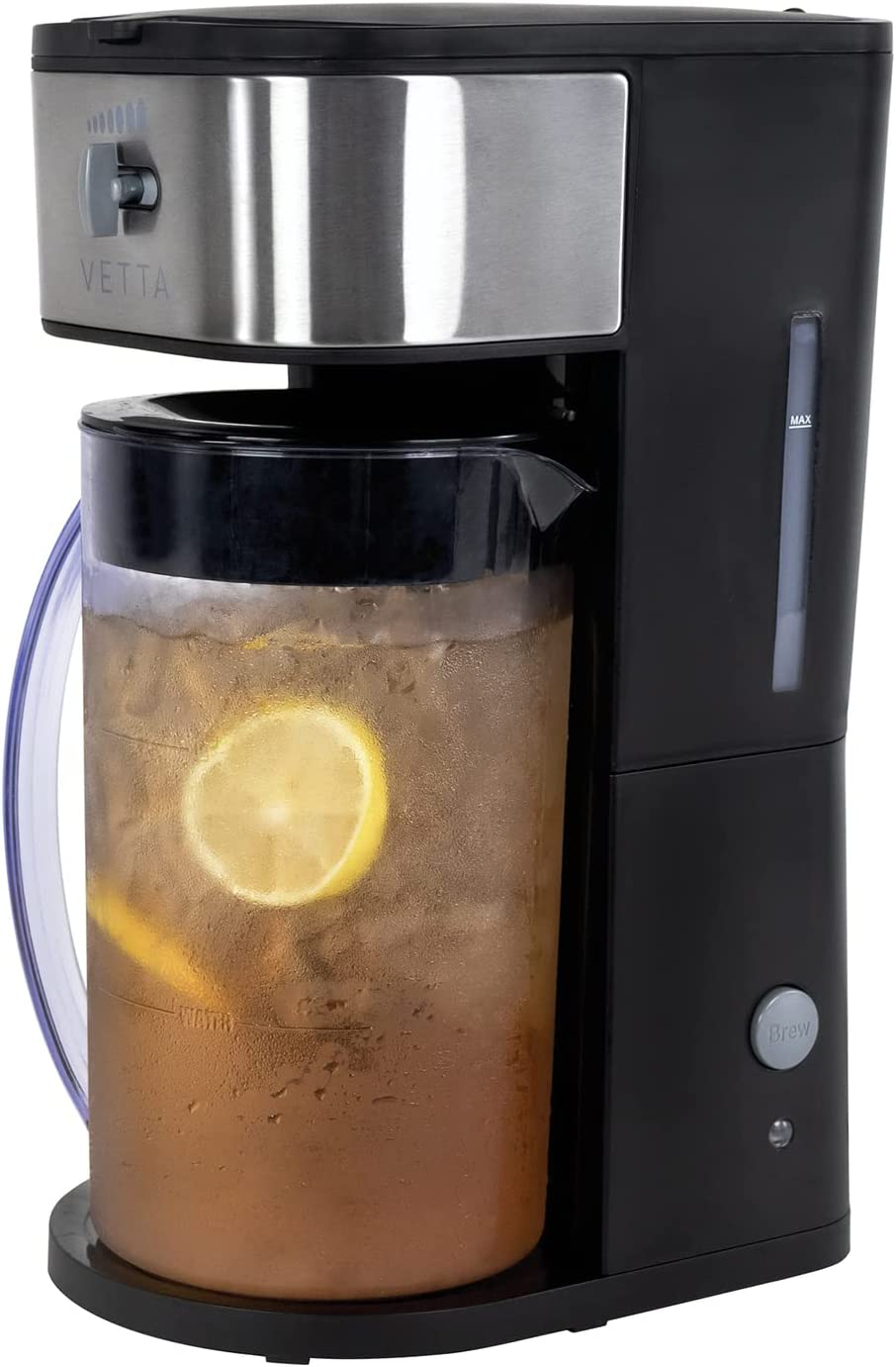 BSL 2.5 Qt. Iced Tea Maker with Adjustable Strength Selector for Tea