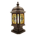 thumbnail image 1 of 1 Piece Outdoor Garden Light, Outdoor Light, Waterproof Outdoor Garden Decorative Lantern for Courtyard Balcony Gifts,18*38cm,(Bulb Not Included), 1 of 4