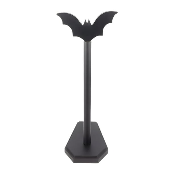 Portarrollos de papel higiénico con forma de murciélago, decoración de Halloween, independiente Murciélago pequeño