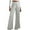 Gray, variant on Maean Wide Leg Pants for Women Elastic High Waist Loose Trendy Comfy Trousers for Workout Sport Running