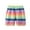 Multicolor, variant on Odeerbi 1-7 Years Toddler Boys Girls Summer Cotton Shorts Cute Print Beach Shorts Solid Color Casual Sports Shorts