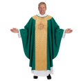 thumbnail image 5 of RJ Toomey L1286 Terracina Collection Chasuble-Green, 5 of 8