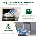 thumbnail image 4 of Wzzjkit Three Compartments Leakage Proof Heating Electrical Lunch Box Plug in Heat Preservation Two in One Lunch Box, 4 of 6