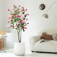thumbnail image 4 of Tzou 4.9ft Artificial Bougainvillea Tree – Realistic Blooming Faux Plant with Flowers for Indoor & Outdoor Decor, 4 of 6