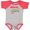 Baseball Heather and Red, variant on Inktastic Christmas Official Cookie Taster with Bell and Star Cookie Boys or Girls Baby Bodysuit