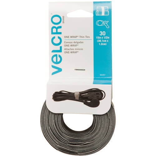 VELCRO Brand AllPurpose Strap, Elastic 27" x 1" Strap, 2Count
