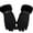 Black*, variant on ZACPNCV Women Reflective Zipper Gloves Plush Thick Warm Windproof Cycling Driving Electric Car Skiing Outdoor Gloves Black