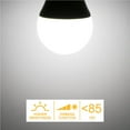 thumbnail image 2 of Monstrate Bombilla de luz WiFi inteligente, lámpara Led de 15W RGB RGBW E14/B22/E27, luces cálidas para despertar, funciona con Alexa, Iluminación novedosa No.2, 2 of 5