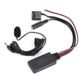 thumbnail image 1 of Adaptador De Cable AUX-IN Bluetooth Para Automóvil, Adaptador De Audio De Módulo Bluetooth Inalámbrico Con Micrófono Llamadas Manos Libres Para Focus 6000CD F-iesta, 1 of 5