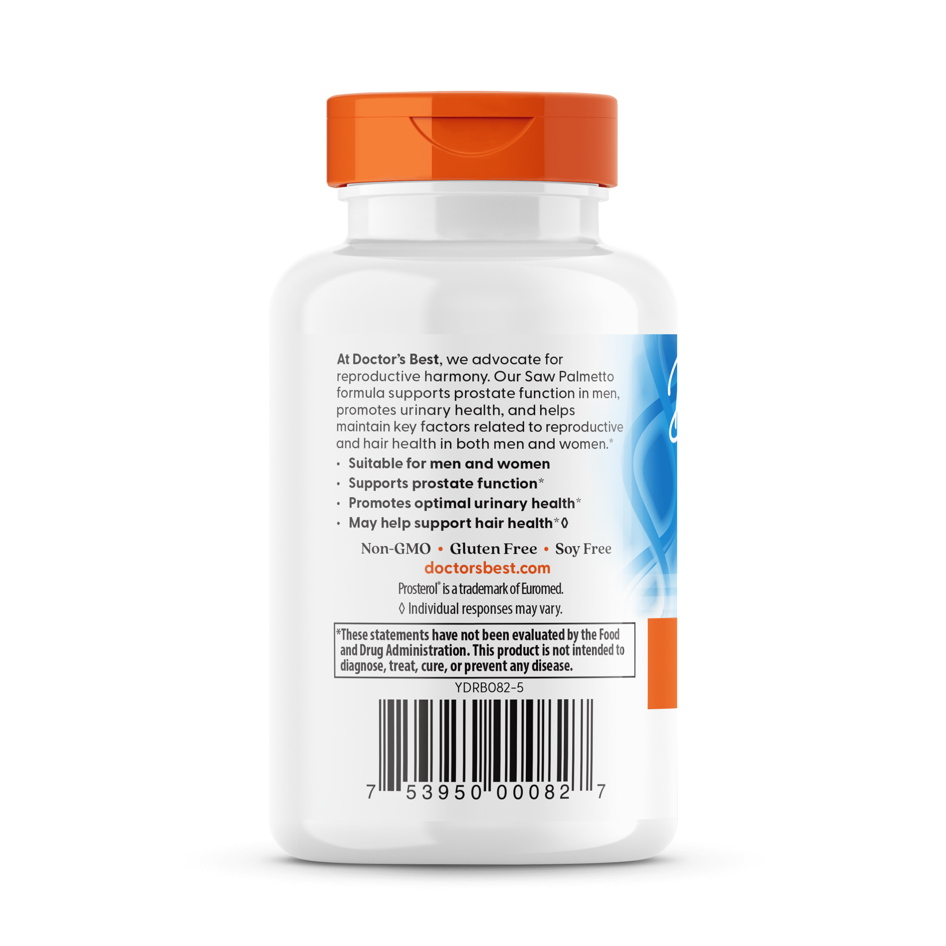 Doctor's Best - Saw Palmetto 320mg - 1 Each-60 Sgels