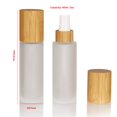 thumbnail image 2 of Botella de aerosol COSIDEA de vidrio esmerilado de 60 ml/2 oz con tapa de bambú, 2 of 7