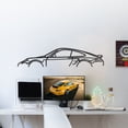 thumbnail image 4 of LaModaHome 911 Turbo S Model 997 Classic Metal Silhouette Wall Art, 4 of 5