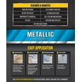 thumbnail image 3 of Rust-Oleum 299745 Rock-Solid Metallic Garage Floor Coating Kit, Brilliant Blue, 3 of 6