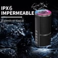 thumbnail image 2 of Altavoz Bluetooth portátil bocina impermeable con luces Rgb, 2 of 7