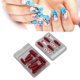 thumbnail image 3 of Uñas Falsas de Navidad ANGGREK 30 Piezas Envolturas Completas de Esmalte Artificial, 3 of 7