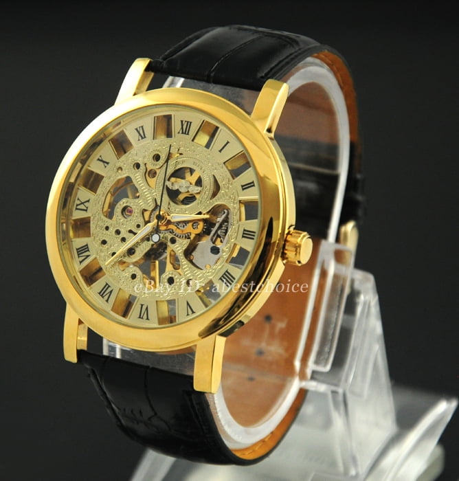 VIGOROSO Mens Winner Hollow Out Auto Watch Classic Rwanda Ubuy