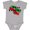 AC-Heather Grey, variant on Inktastic Little Taquito Boys or Girls Baby Bodysuit