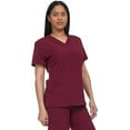 thumbnail image 7 of V Neck Unisex Scrub Set, Top and Pants Lightweight Stretch Fabric for Home Attendant and Nurse Uniform, 7 of 7